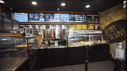 Interior shot of King of Kebabs, Blacktown. 